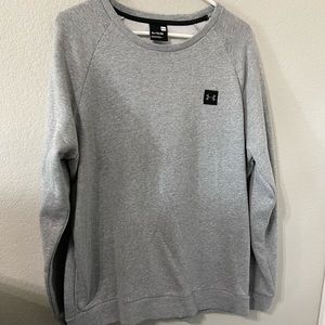 Like New Men’s Gray Under Armour XL Crew Neck Sweatshirt